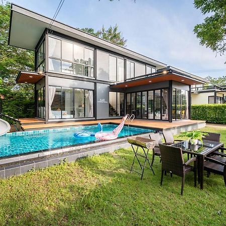 Anb Loft Poolvilla 3Br/3Bath Close Jomtian Beach Ban Huai Yai Buitenkant foto
