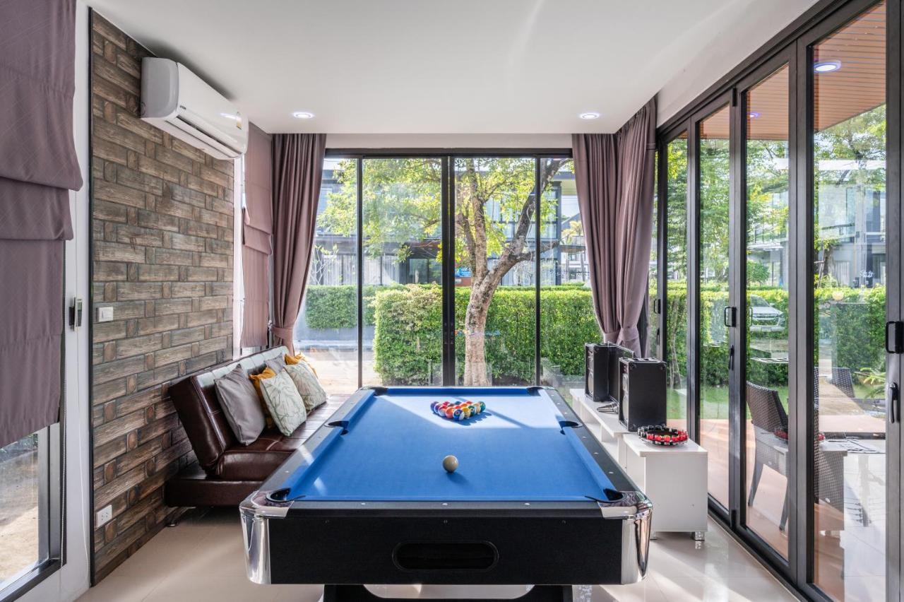 Anb Loft Poolvilla 3Br/3Bath Close Jomtian Beach Ban Huai Yai Buitenkant foto
