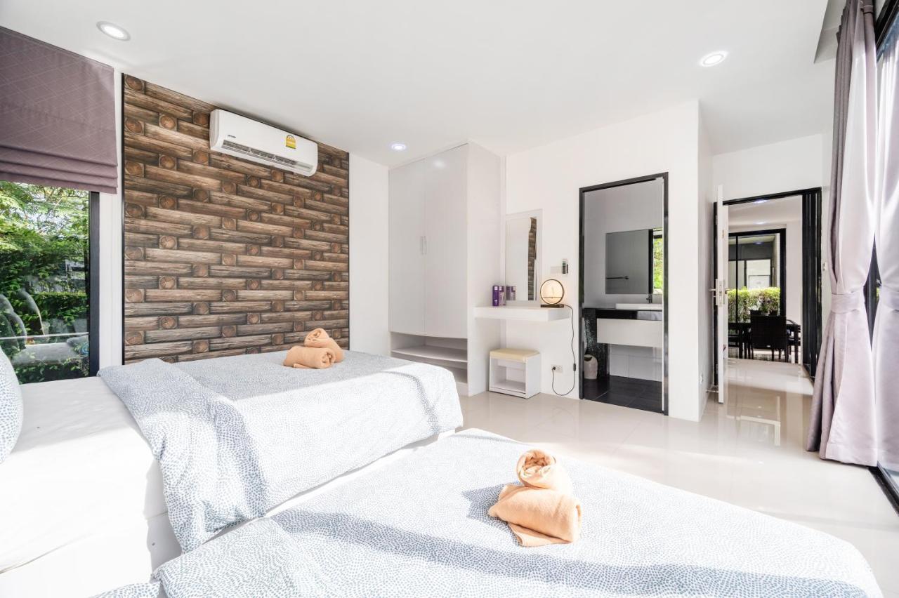 Anb Loft Poolvilla 3Br/3Bath Close Jomtian Beach Ban Huai Yai Buitenkant foto