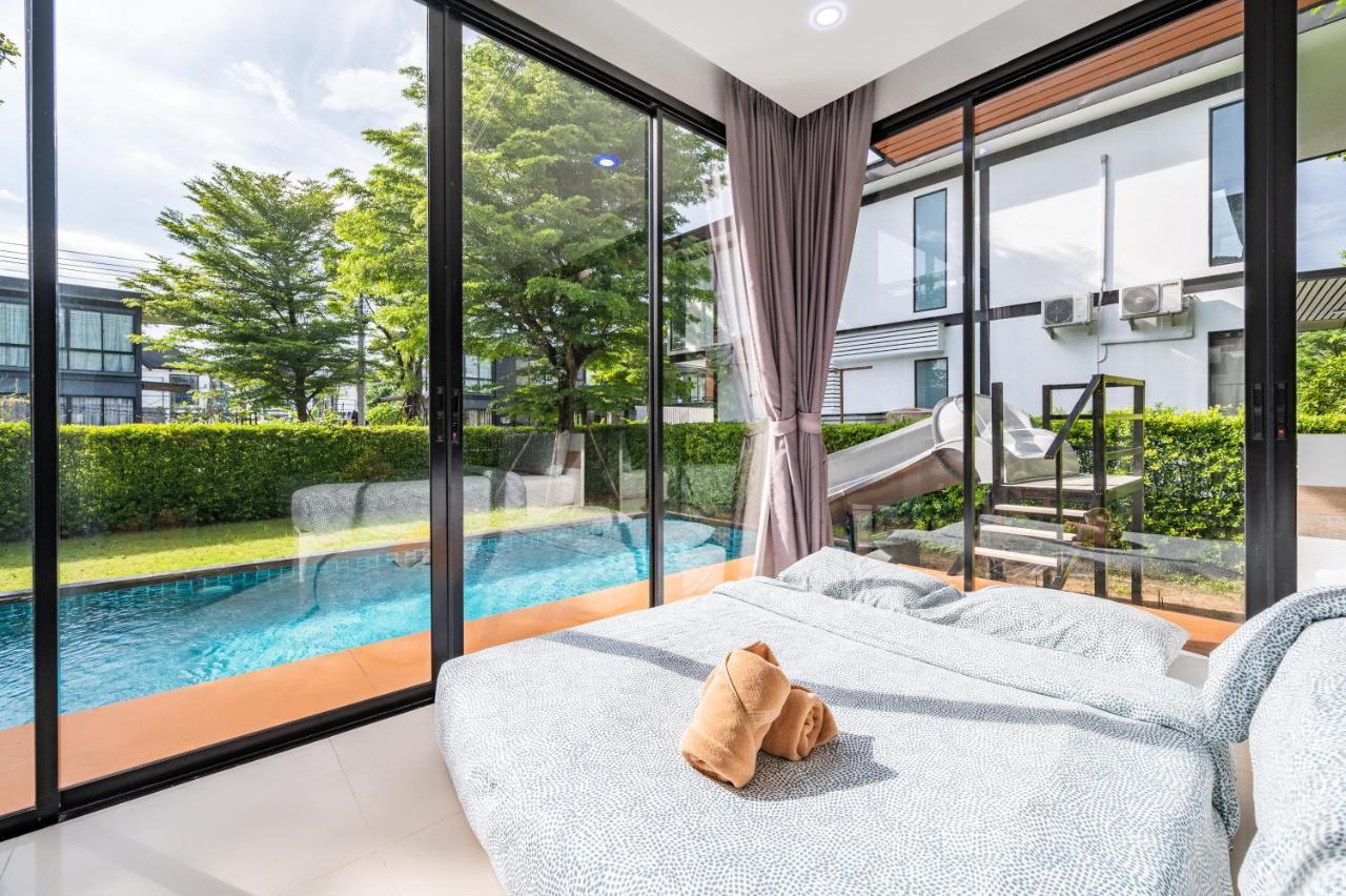 Anb Loft Poolvilla 3Br/3Bath Close Jomtian Beach Ban Huai Yai Buitenkant foto