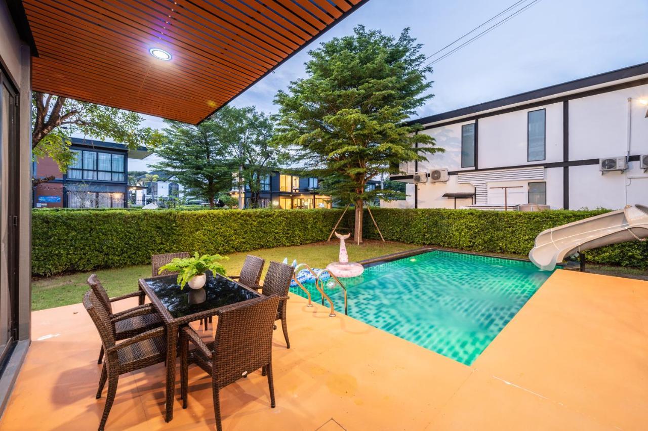 Anb Loft Poolvilla 3Br/3Bath Close Jomtian Beach Ban Huai Yai Buitenkant foto