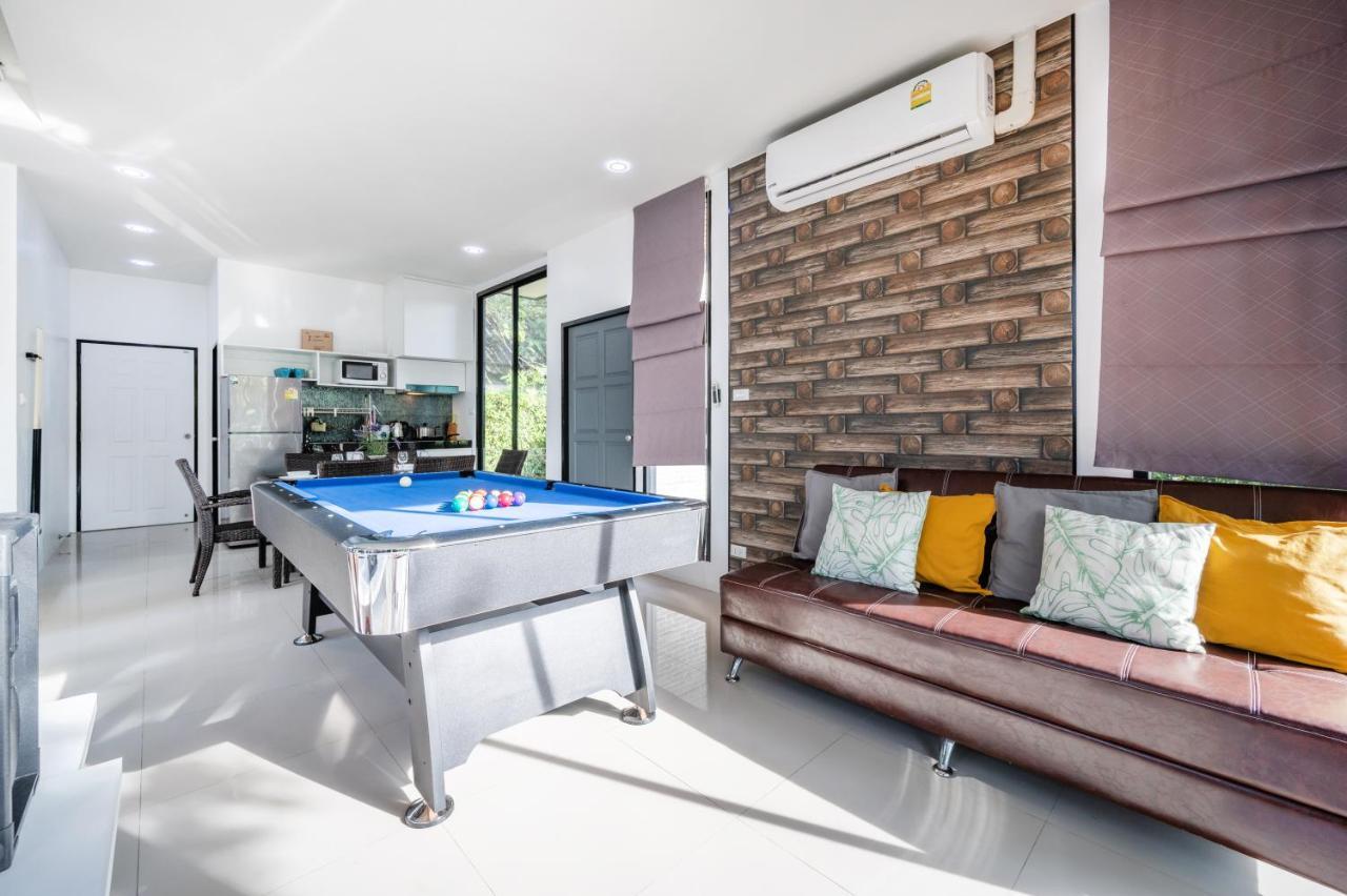 Anb Loft Poolvilla 3Br/3Bath Close Jomtian Beach Ban Huai Yai Buitenkant foto