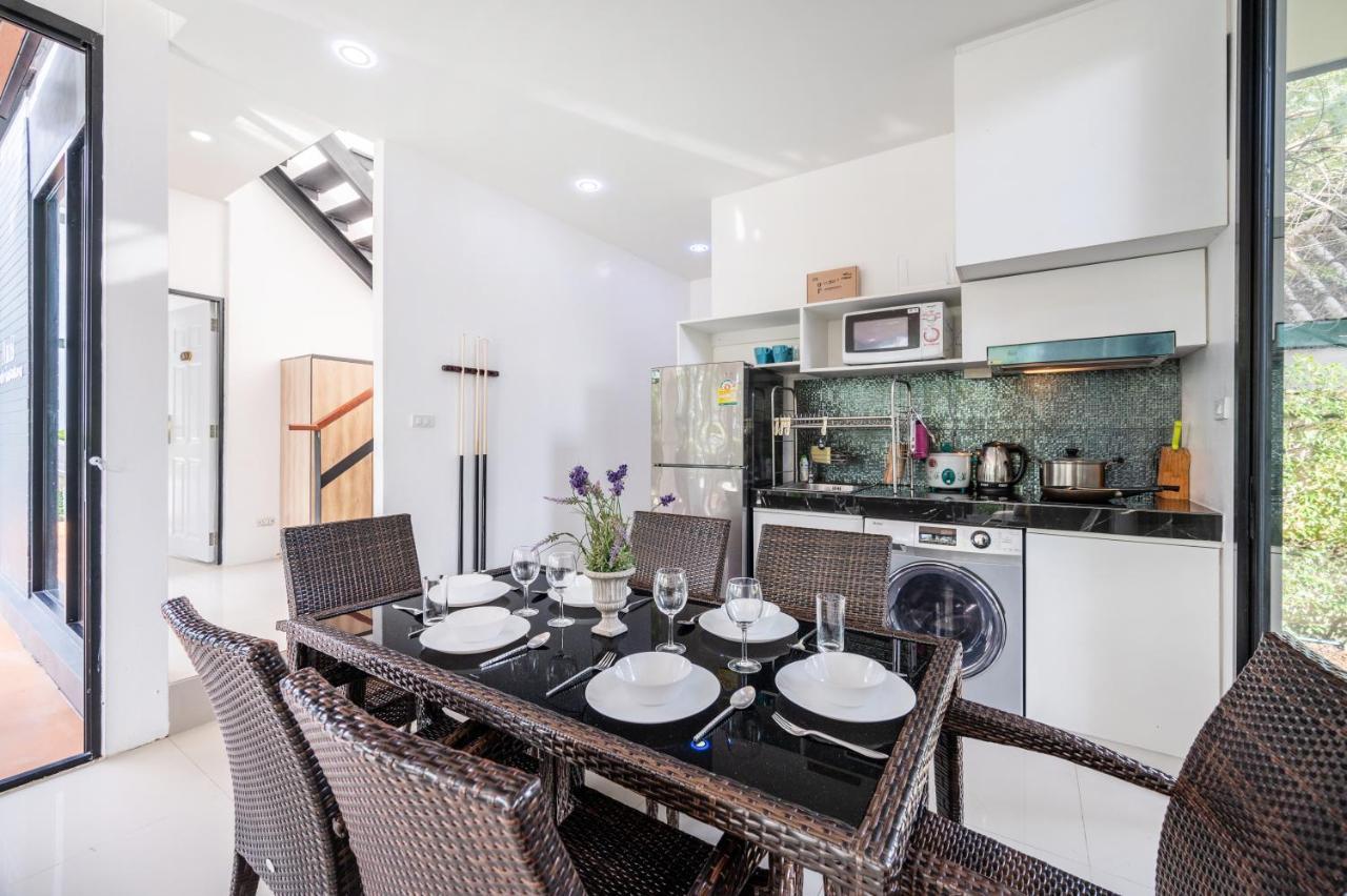 Anb Loft Poolvilla 3Br/3Bath Close Jomtian Beach Ban Huai Yai Buitenkant foto